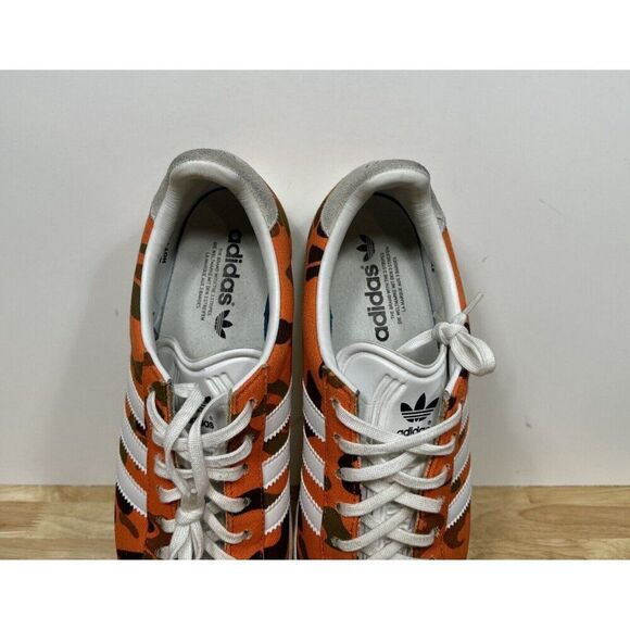 Sample Adidas x Noah Gazelle OG Collaboration Men’s Sz 9 Orange Camo FY5381 - Picture 9 of 9